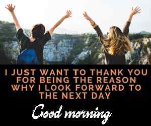 latest english love message photo with good morning
