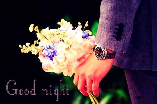 flowers pic of good night